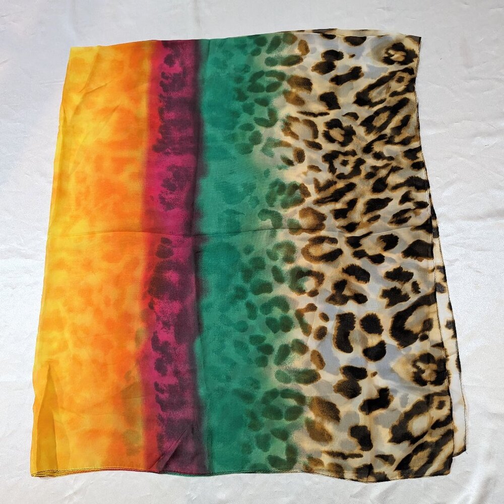 New‎ Georgette Long Scarf